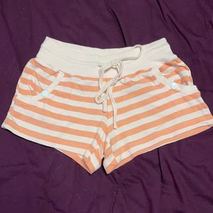 Forever 21 peach lounge shorts w/drawstring waist and pockets*